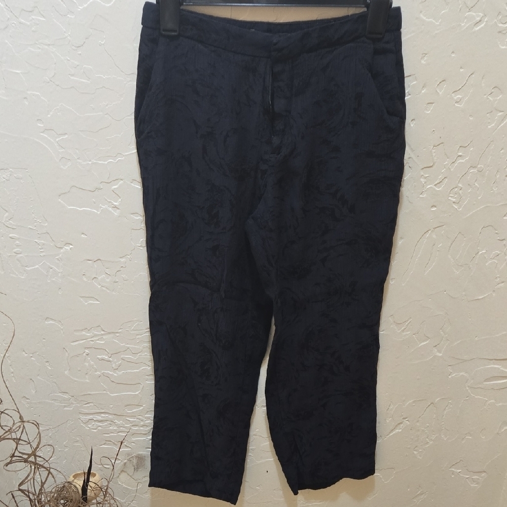 Zara Dark Patterned Chinos